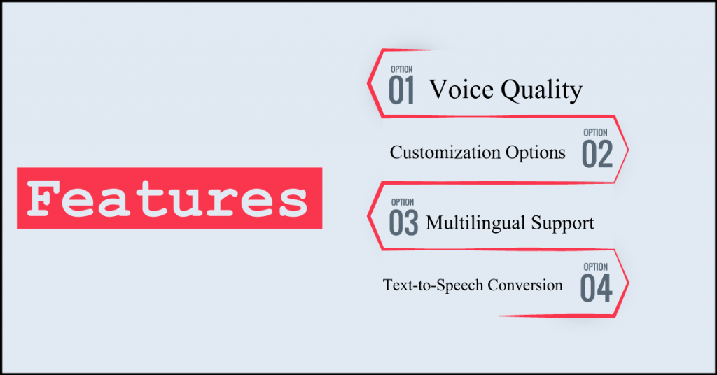 Key Features of ai voice generator